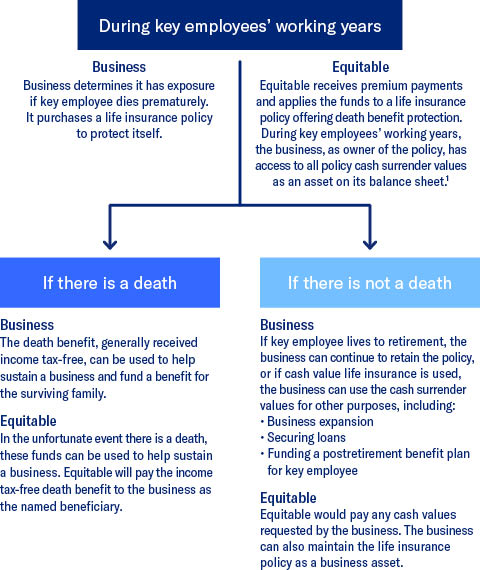 Key person protection chart.